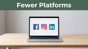 Social Media Platforms: Why Fewer Often Work Better