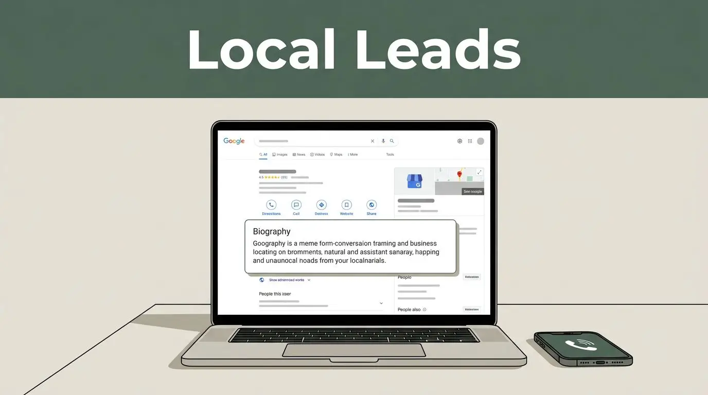 Your Google Business Profile Bio Can Win or Lose Local Leads